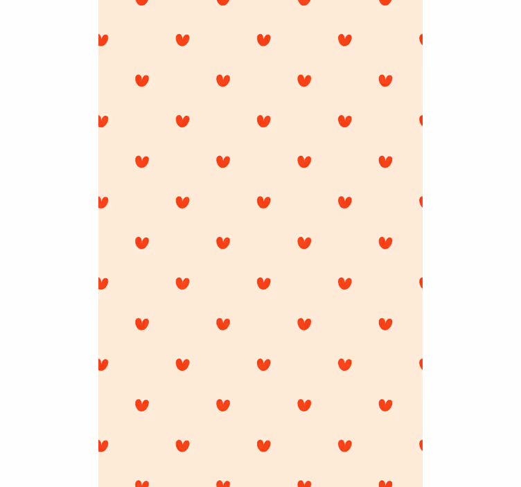 Store enrouleur romantique simplicité du motif de coeur - TenStickers
