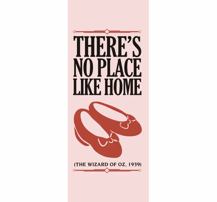 Store enrouleur phrases pas de lieu comme chez soi - TenStickers