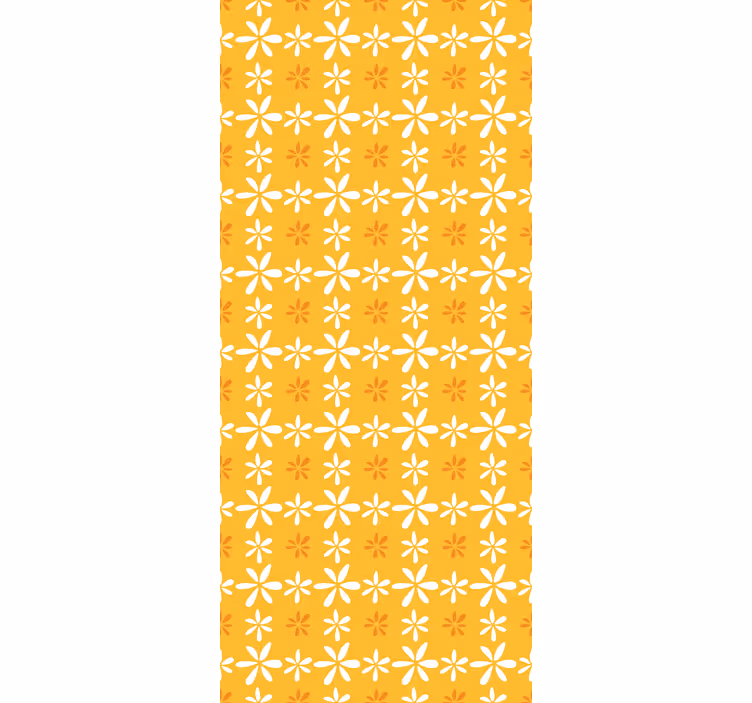 Store enrouleur fleurs et plantes motif floral soleil - TenStickers