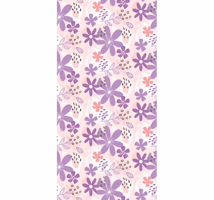 Store enrouleur papillons cascade florale - TenStickers