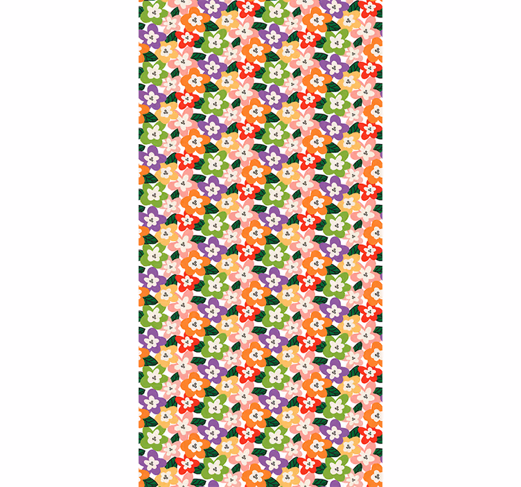 Store enrouleur fleurs et plantes composition florale - TenStickers
