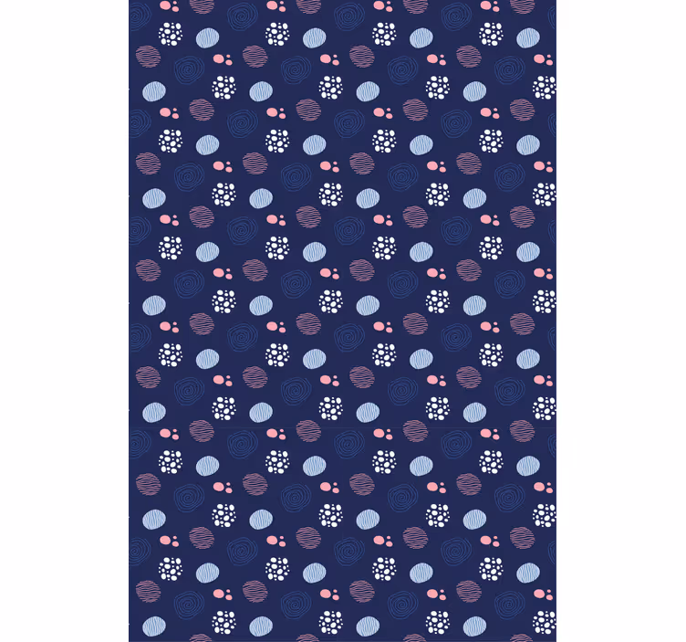 Store enrouleur textures et motifs cercles abstraits - TenStickers