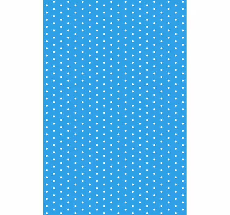 Store enrouleur bleu thème à pois - TenStickers