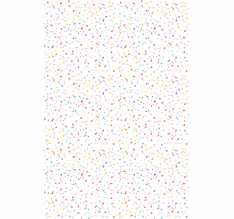 Stores textures et motifs Petits points colorés - TenStickers