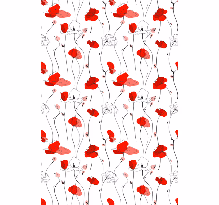 Store enrouleur fleur floraison florale élégante - TenStickers