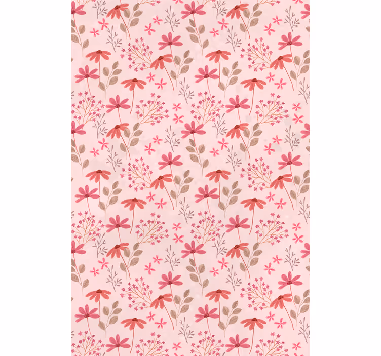 Store enrouleur fleurs et plantes arrangement botanique joie - TenStickers