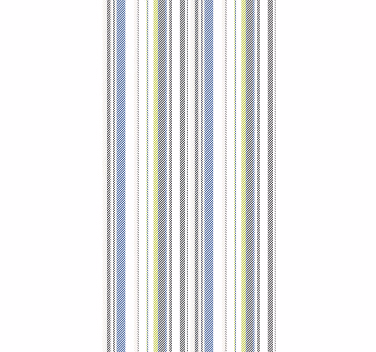 Store enrouleur moderne motif nature rayé - TenStickers
