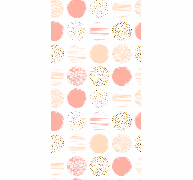 Store enrouleur moderne variété de points pastel - TenStickers