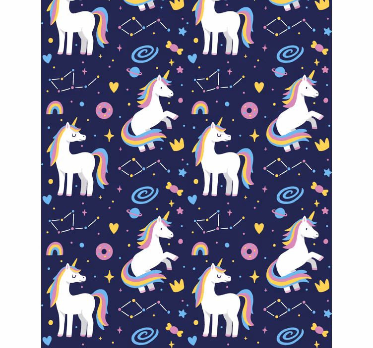 Store enrouleur autres thème fantastique de licorne - TenStickers