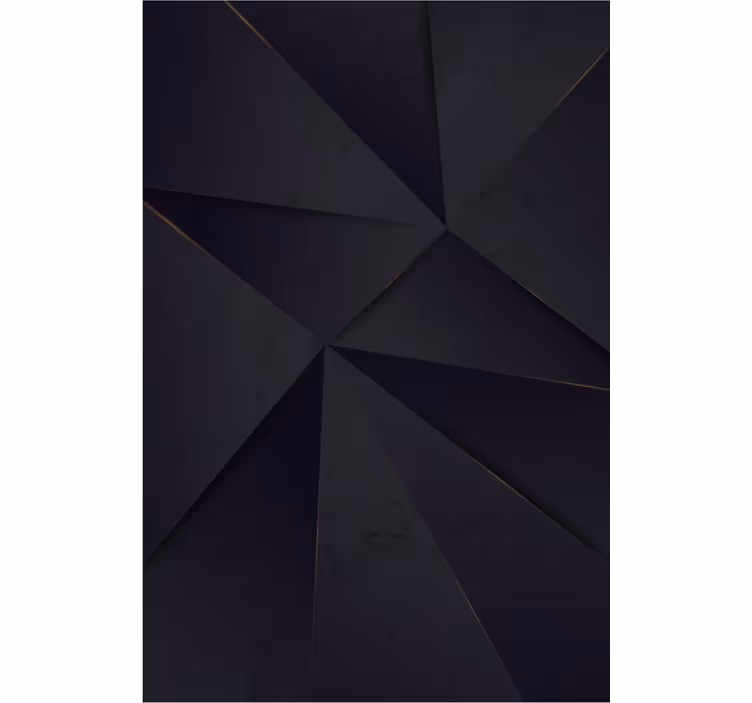 Store enrouleur textures et motifs motifs géométriques noirs - TenStickers