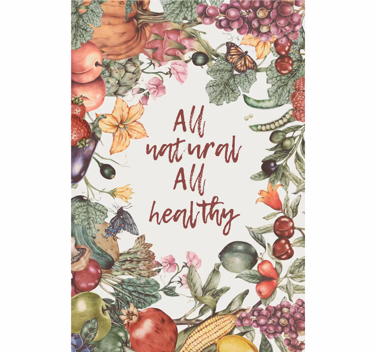 Store enrouleur cuisine tout naturel et sain - TenStickers