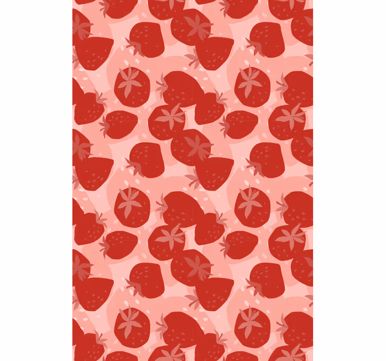 Store enrouleur fruits et légumes thème de la fraise - TenStickers