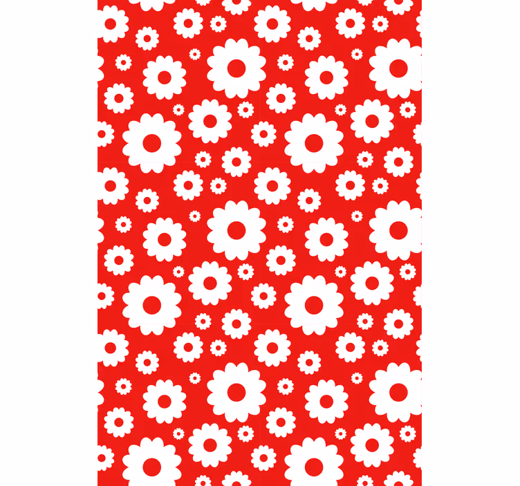 Store enrouleur fleur ravissant motif botanique - TenStickers