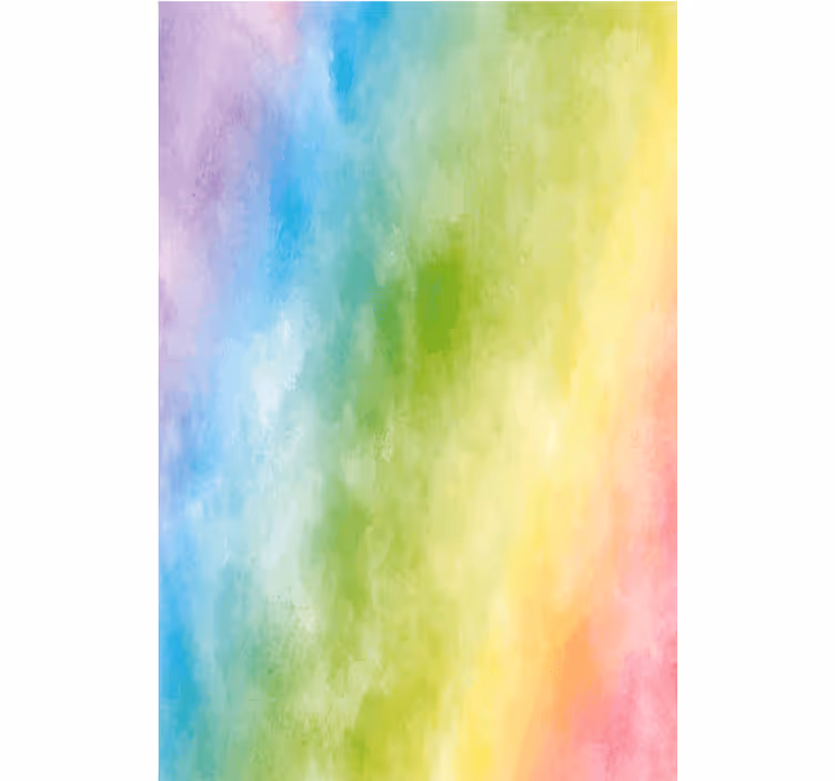 Store enrouleur textures et motifs arc-en-ciel dégradé doux - TenStickers
