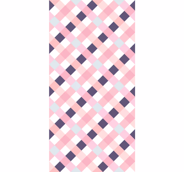 Store enrouleur moderne harmonie du motif diamant - TenStickers