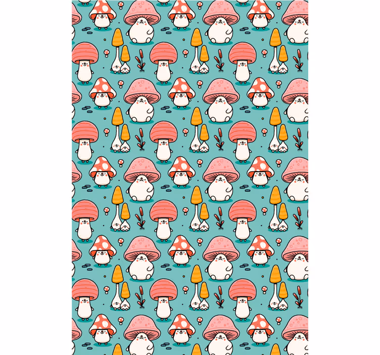 Store enrouleur chambre enfant personnages champignons - TenStickers