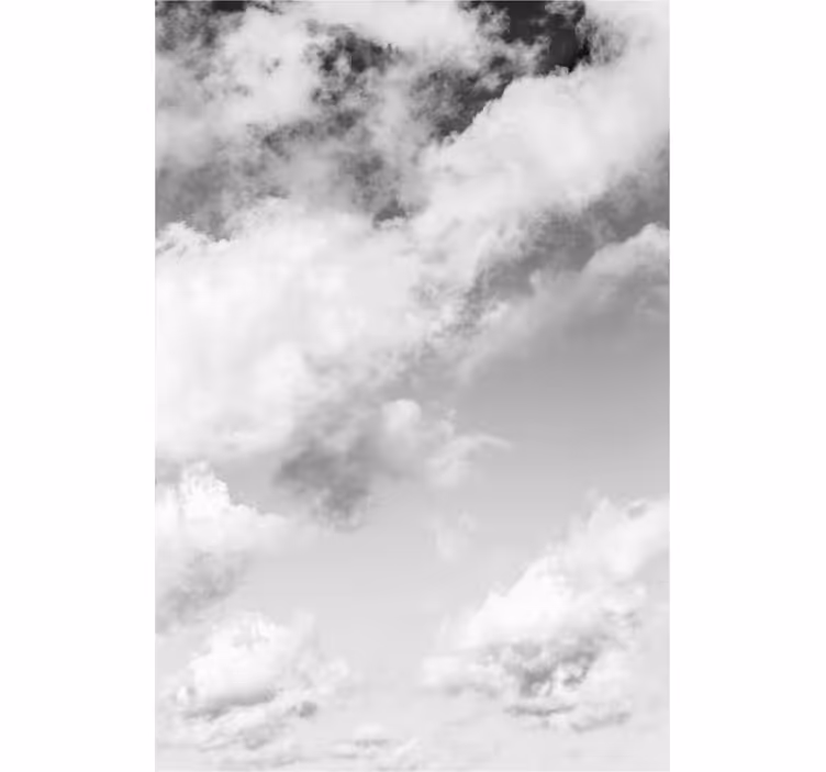 Store enrouleur nuage vue du ciel nuageux - TenStickers