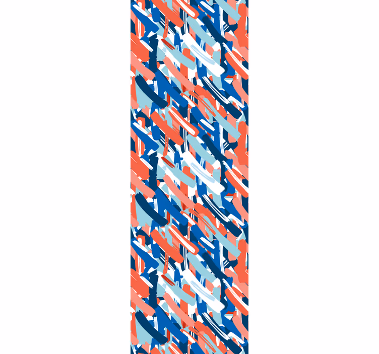 Store enrouleur textures et motifs coups de pinceau - TenStickers