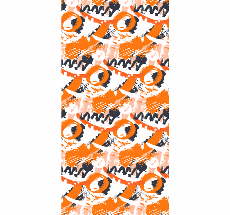Store enrouleur textures et motifs motif circulaire abstrait - TenStickers