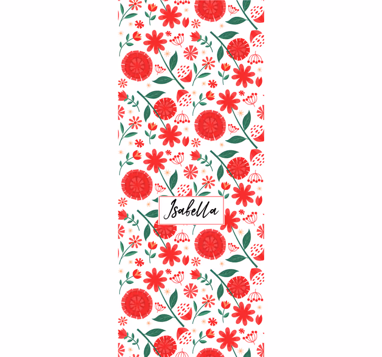 Store enrouleur fleurs et plantes personnalisable - TenStickers