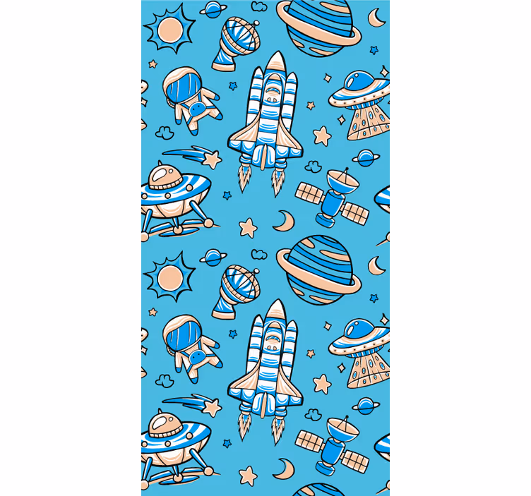 Store enrouleur geek aventures d'exploration spatiale - TenStickers