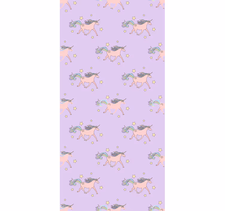 Store enrouleur animaux motif de licornes dansantes - TenStickers