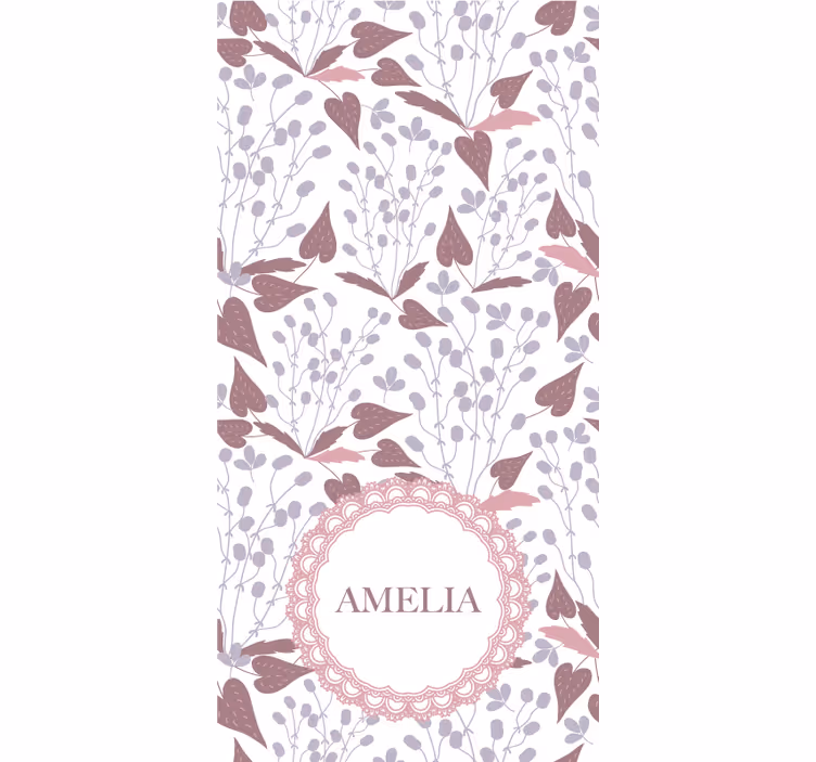 Store enrouleur fleurs et plantes motif personnalisé - TenStickers