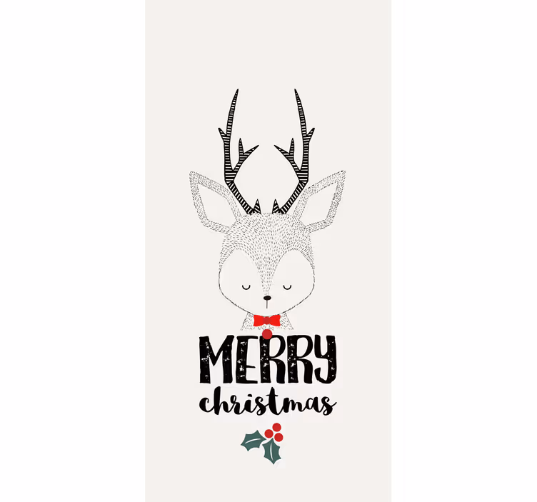 Store enrouleur autres renne de noël - TenStickers