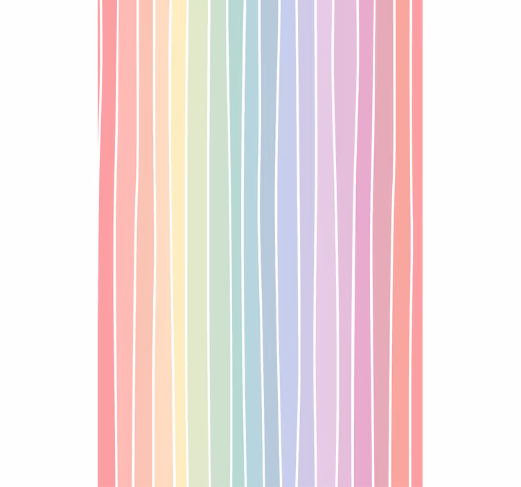 Store enrouleur textures et motifs rayures pastel douces - TenStickers