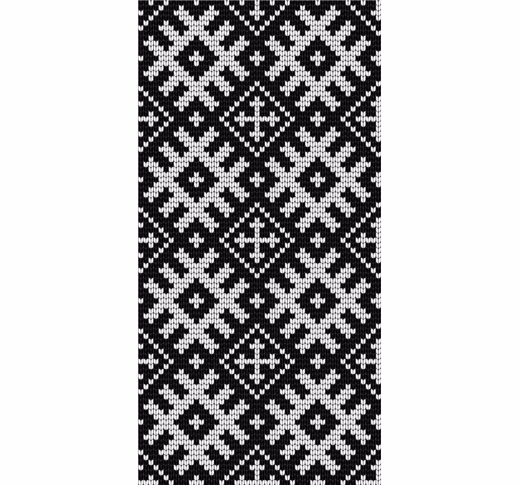 Store enrouleur moderne artisanat à motifs géométriques - TenStickers