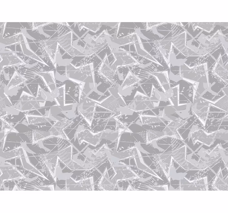 Store enrouleur textures et motifs gris géométriques - TenStickers