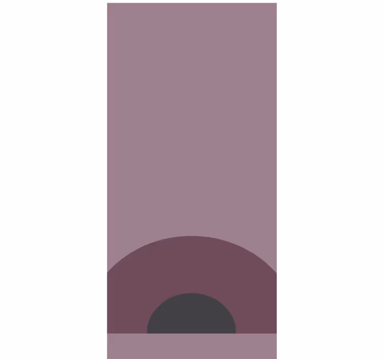 Store enrouleur moderne nuance de cercle mauve - TenStickers