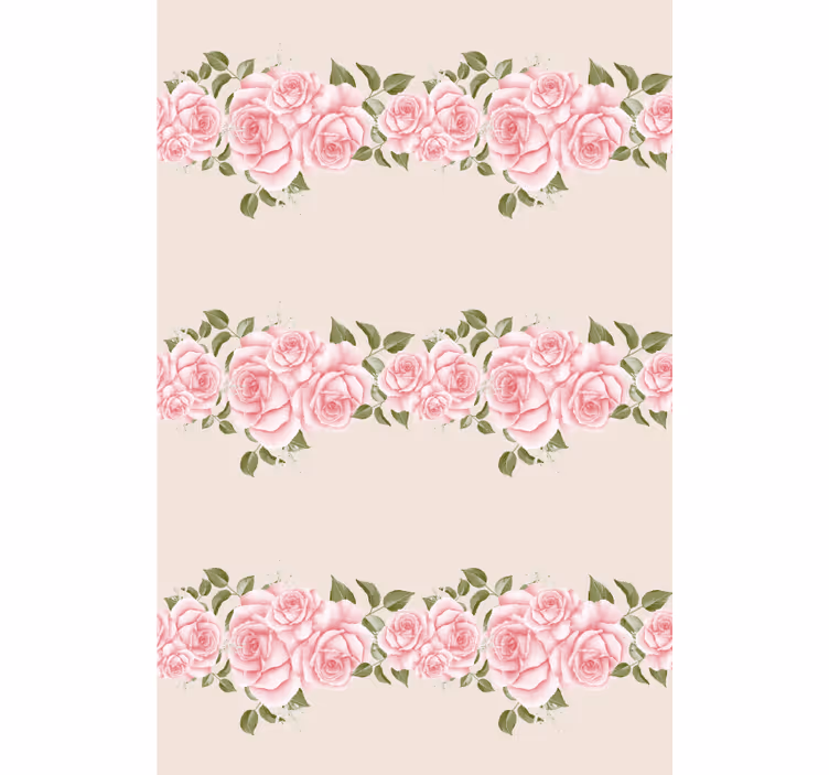 Store enrouleur fleurs et plantes belles roses roses - TenStickers