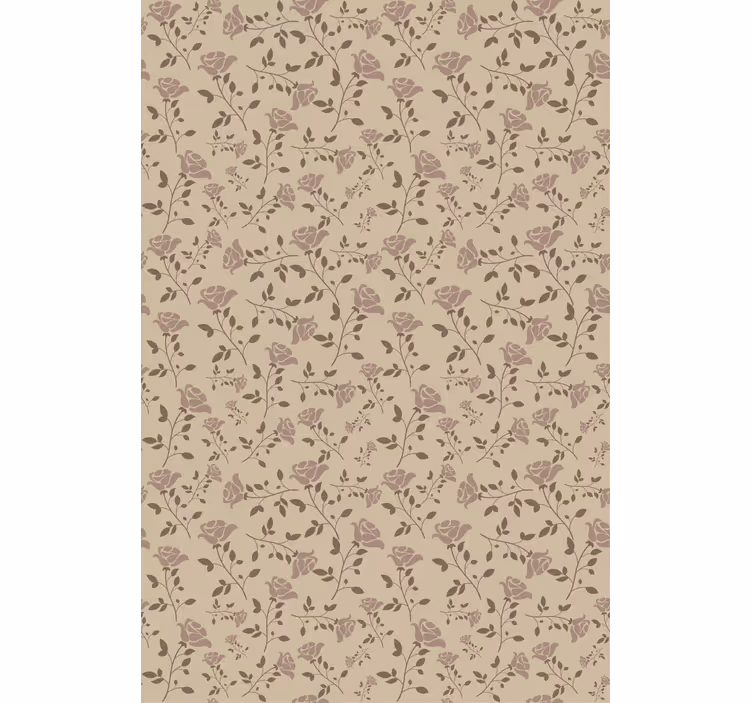 Store enrouleur fleur caractéristiques botaniques subtiles - TenStickers