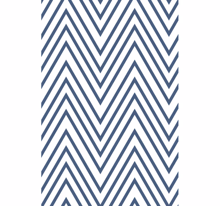 Store enrouleur textures et motifs motif de lignes en zigzag - TenStickers