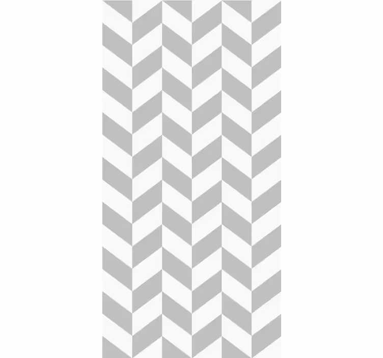 Store enrouleur autres lignes à motifs en chevrons - TenStickers