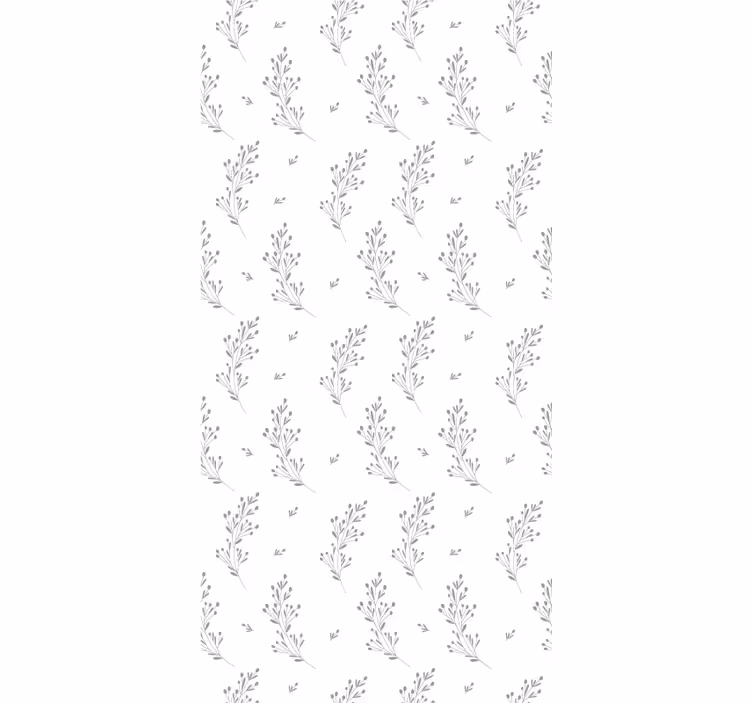 Store enrouleur fleur motif floral subtil - TenStickers