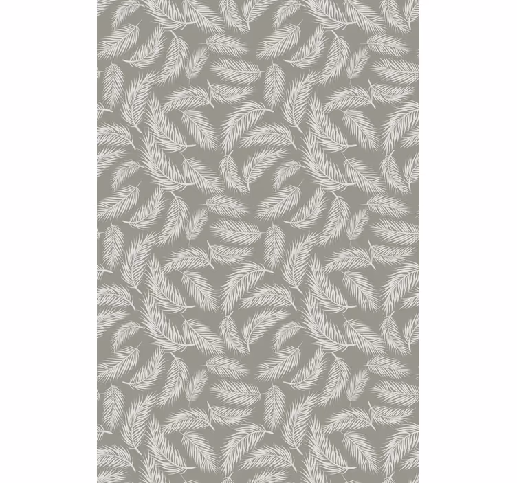 Store enrouleur fleurs et plantes motif à motifs de feuilles - TenStickers