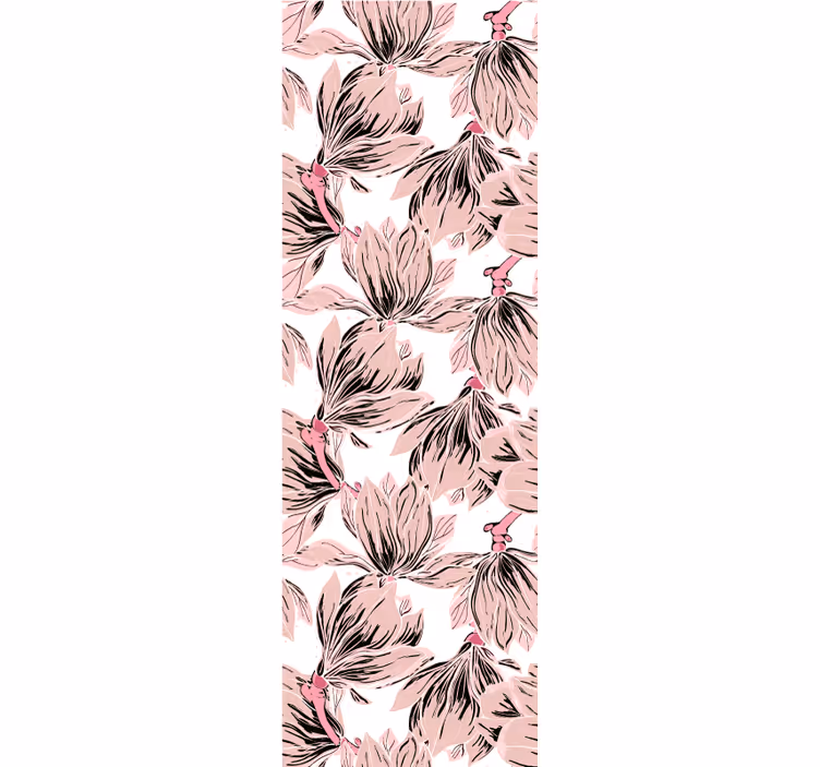 Store enrouleur fleur et plantes arrangement élégant - TenStickers