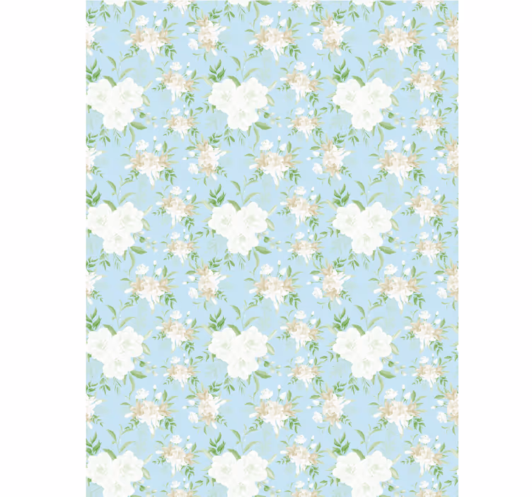 Store enrouleur fleurs style grand-millénaire sauvage - TenStickers