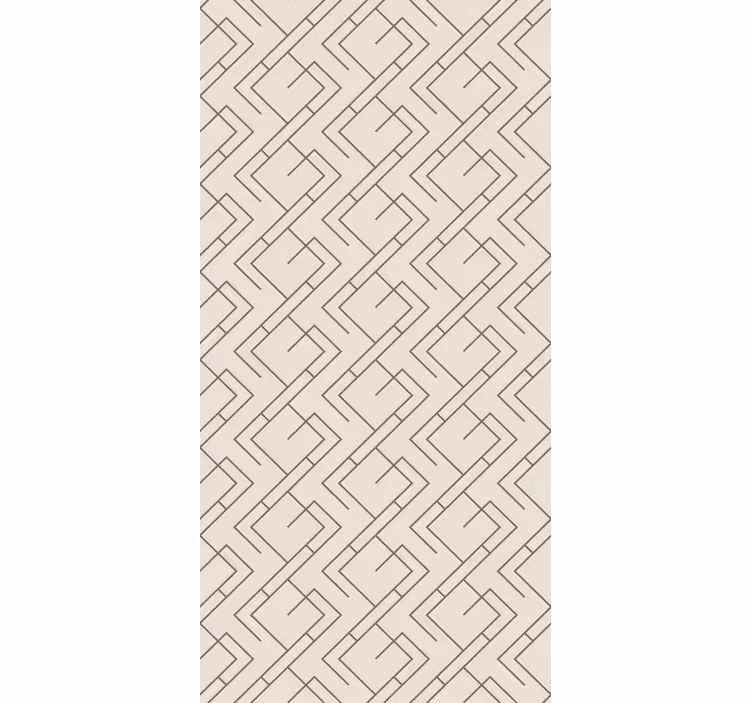 Store enrouleur moderne motif de lignes géométriques - TenStickers