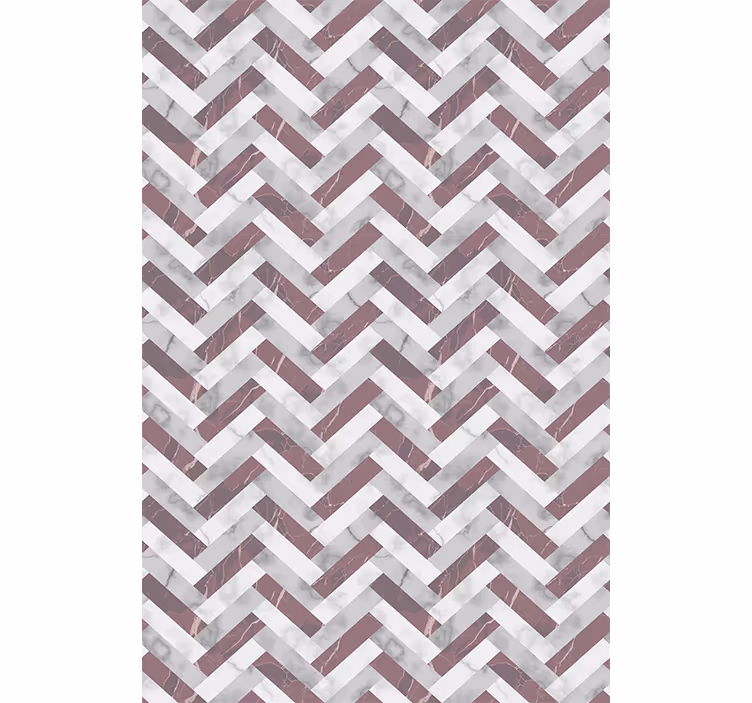 Store enrouleur textures et motifs motif marbré à chevrons - TenStickers