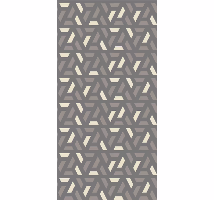 Store enrouleur moderne motif géométrique neutre - TenStickers