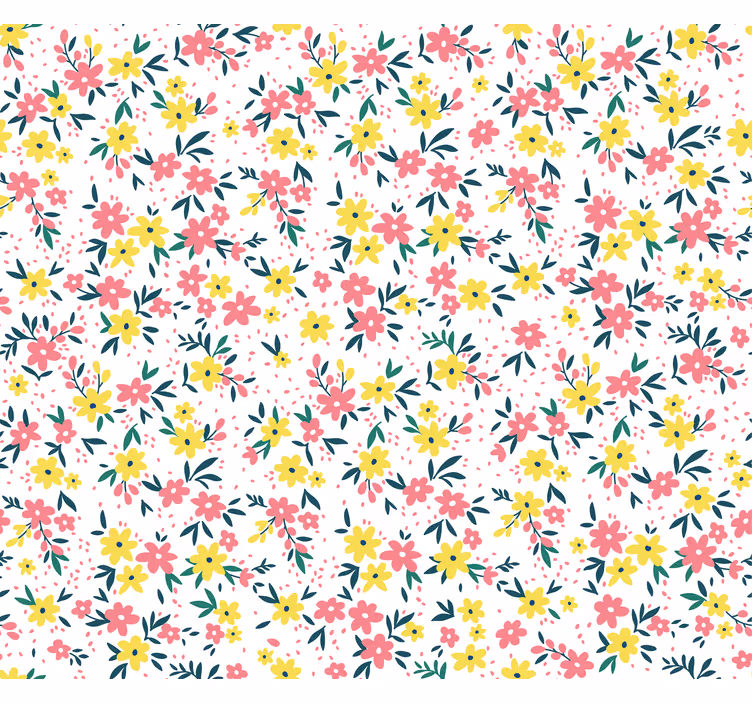 Store enrouleur fleurs et plantes motif floral - TenStickers