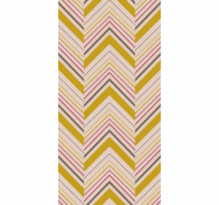 Store enrouleur textures et motifs couches en chevron - TenStickers