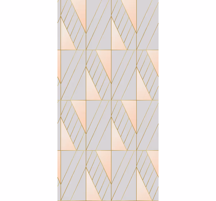 Store enrouleur moderne lignes à motifs géométriques - TenStickers