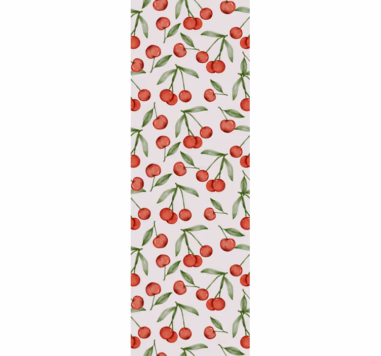 Store enrouleur fruits et légumes fleur de cerisier - TenStickers