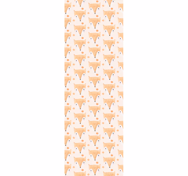 Stores avec animaux renards motif - TenStickers