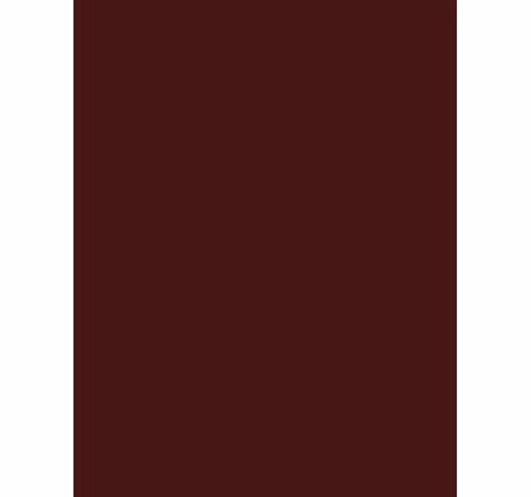 Store cuisine couleur terre de Sienne sombre - TenStickers