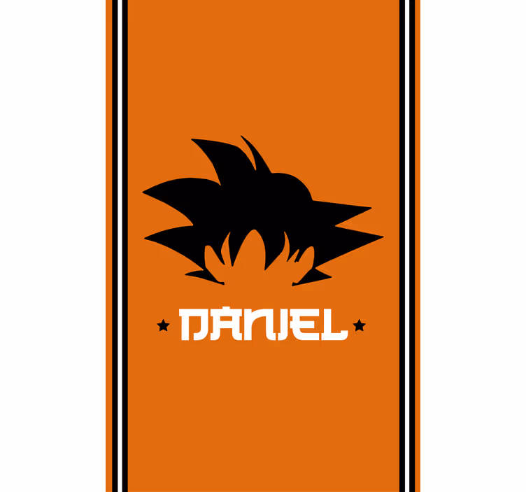 Store super-héros Boules de dragon avec nom - TenStickers